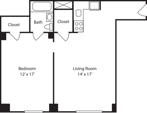 Plan F floorplan
