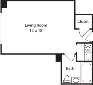 Plan J floorplan