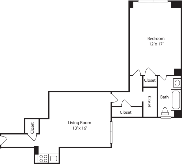 Plan M floorplan