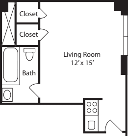 Plan A- 11th floor floorplan