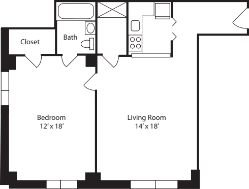 Plan F- 11th Floor floorplan