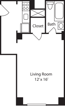 Plan B- 12th Flor floorplan