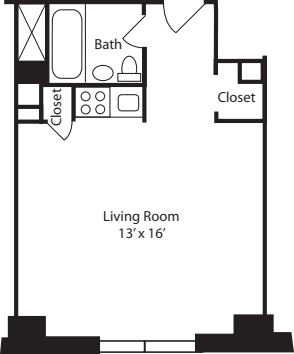 Plan D-12th Floor floorplan
