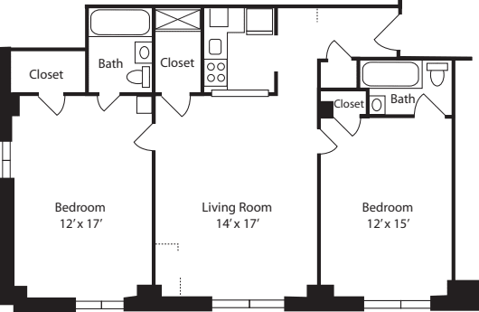 Plan E floorplan