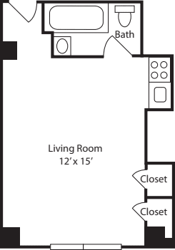 Plan E- 16th Floors floorplan