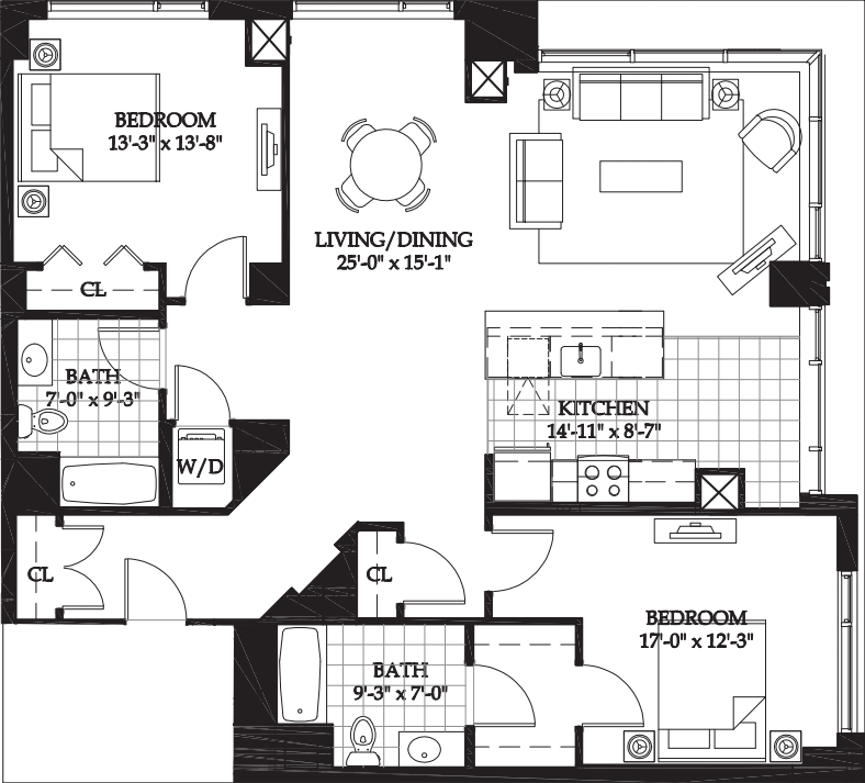 Asteria Two Bedroom (3)