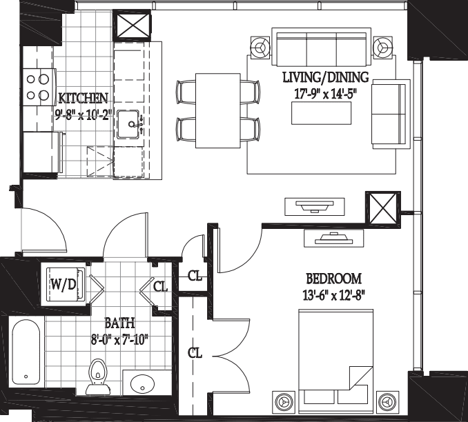 Vesta 2A floorplan