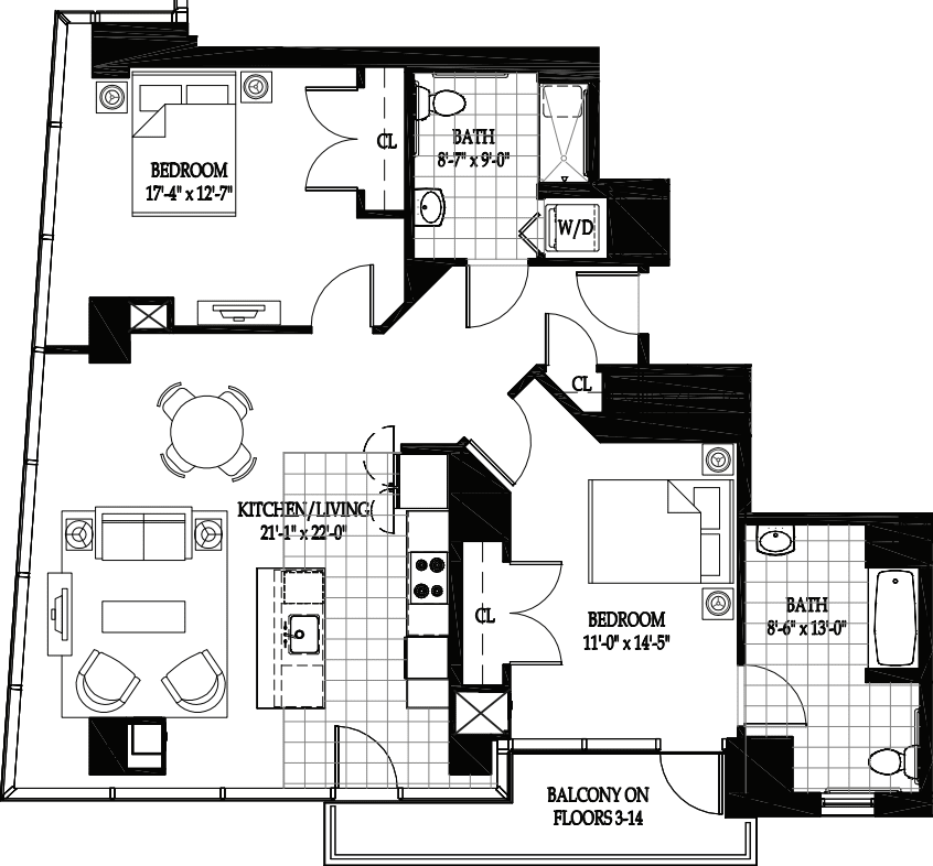 Vesta 6A floorplan