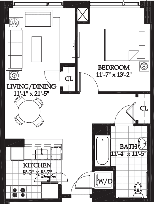 Asteria 1A HC floorplan