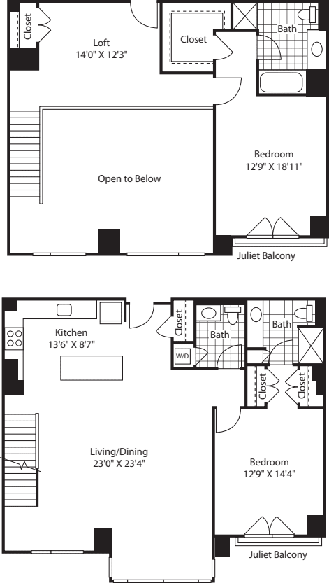 2 Bed (South) - 1809