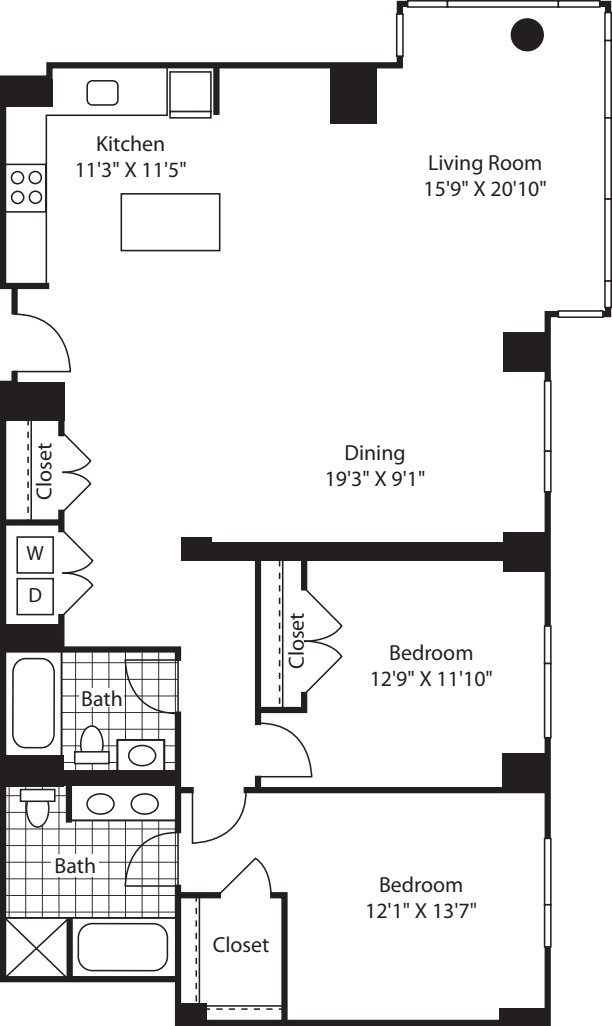 Hamilton (South) floorplan