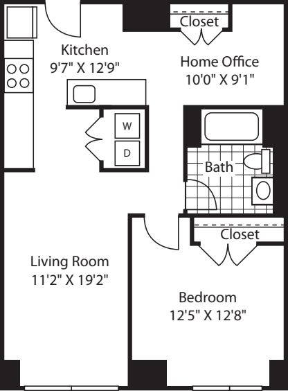 Unit 715 floorplan