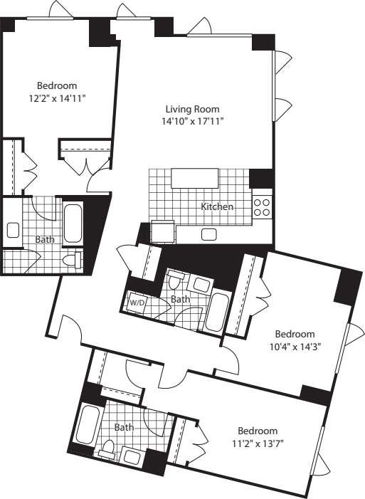 3 Bed (North) - 1651