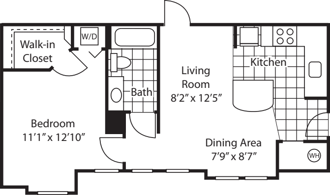 Beall floorplan