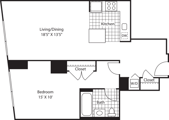 One Bedroom AK FL 3-6