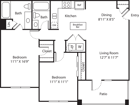 Two Bed B-2 - Phase II