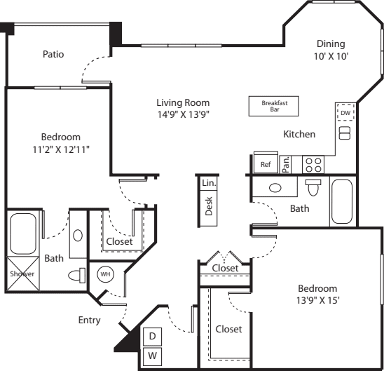 Two Bed B-4 - Phase II