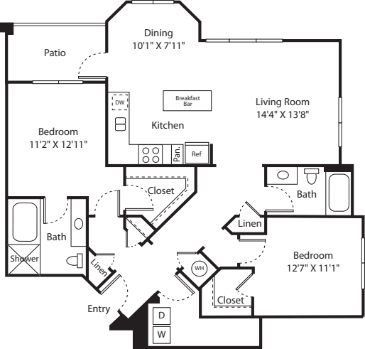 Two Bed B-3 - Phase II