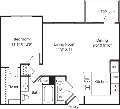 One Bed A-2 - Phase II