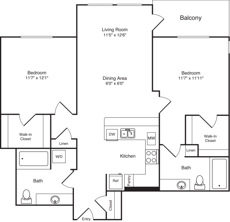 Two Bed B-2 - Phase III