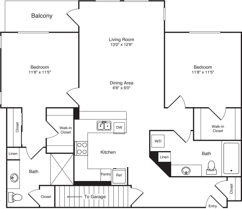 Two Bed B-5 - Phase III