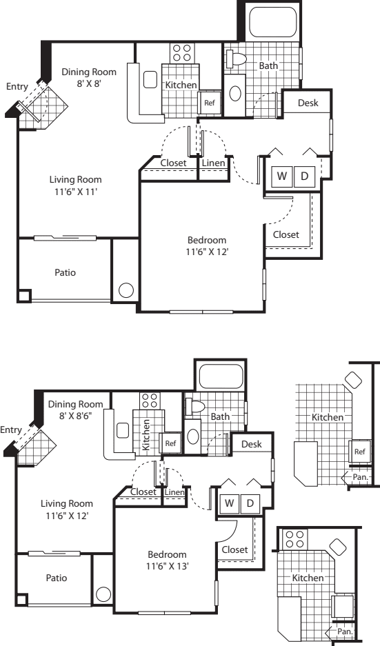 One Bed A-2 - Phase I