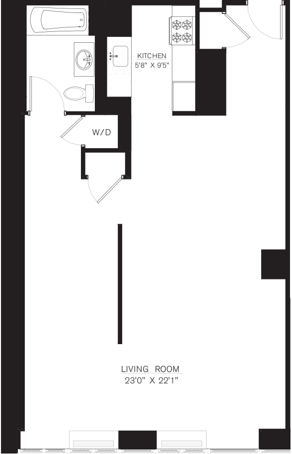 5M Loft floorplan