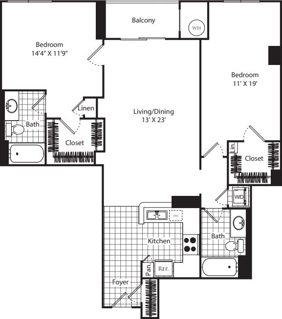 1401 Joyce on Pentagon Row Apartments in Arlington 1401 S. Joyce Street