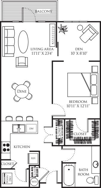 A17-W floorplan