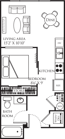 A22 floorplan