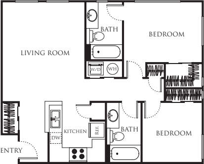 Two Bedroom 854