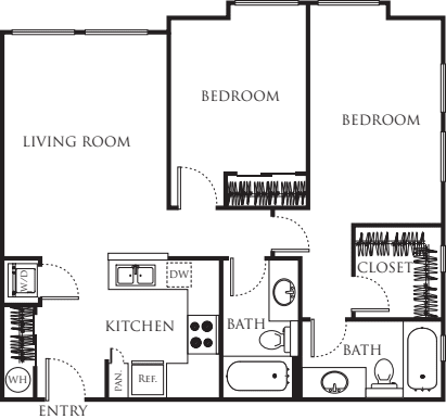 Two Bedroom 876