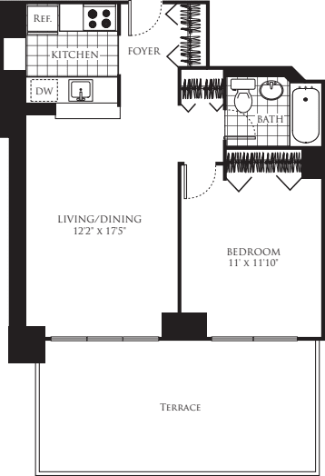 Unit G-fl3 floorplan