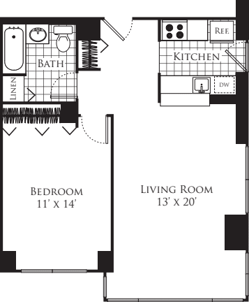 K 737 floorplan