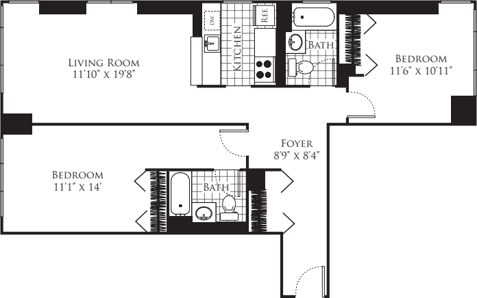 B 1097 floorplan
