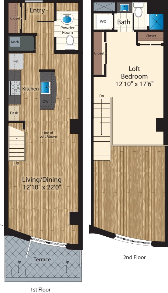 One Bedroom B 975