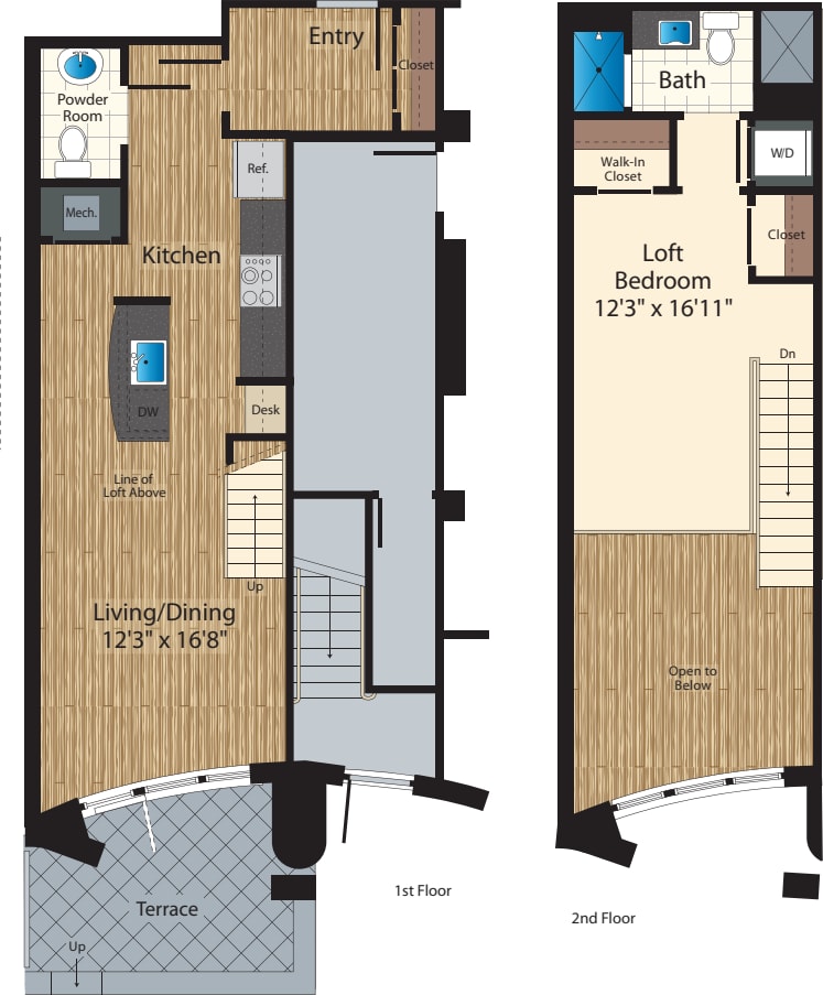 One Bedroom B 907