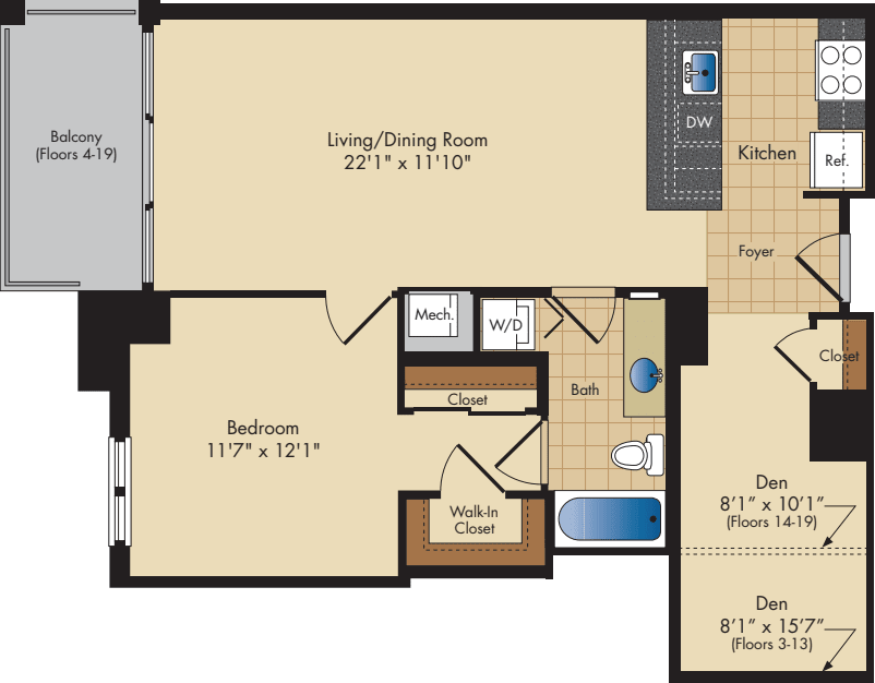 Highland floorplan