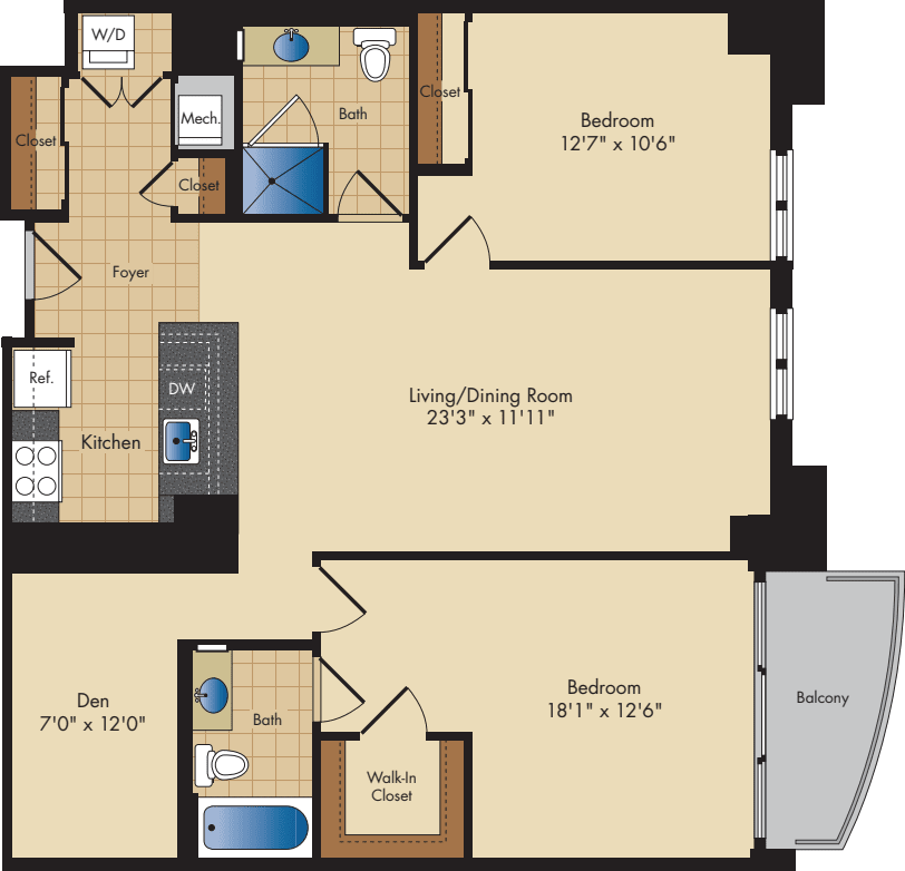 Ballston floorplan