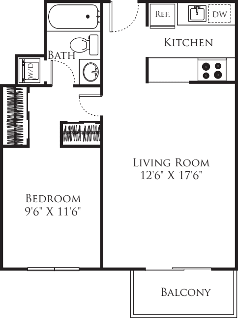 1 Bedroom B