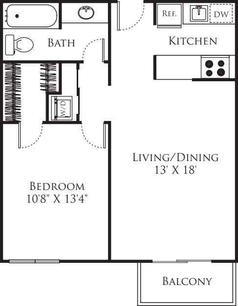 1 Bedroom C