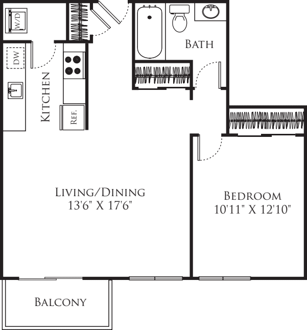 1 Bedroom D