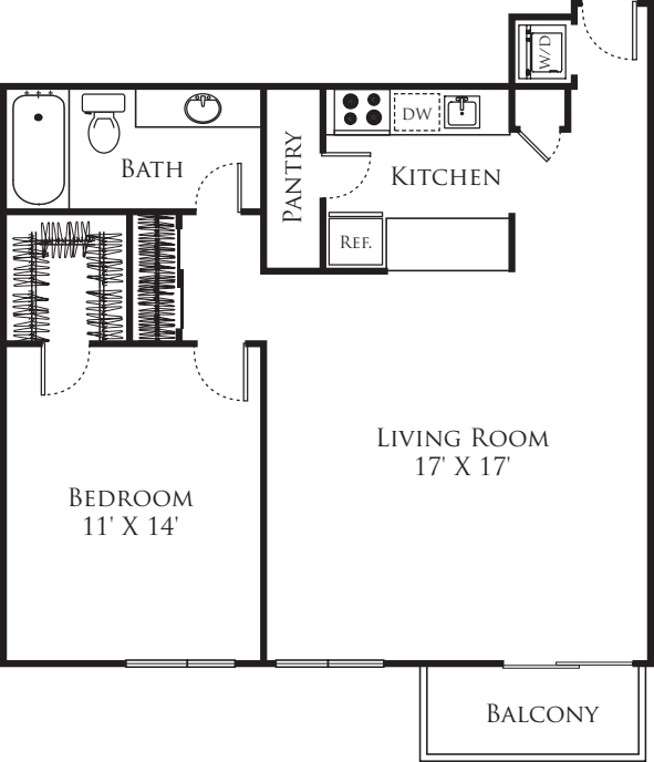 1 Bedroom E1