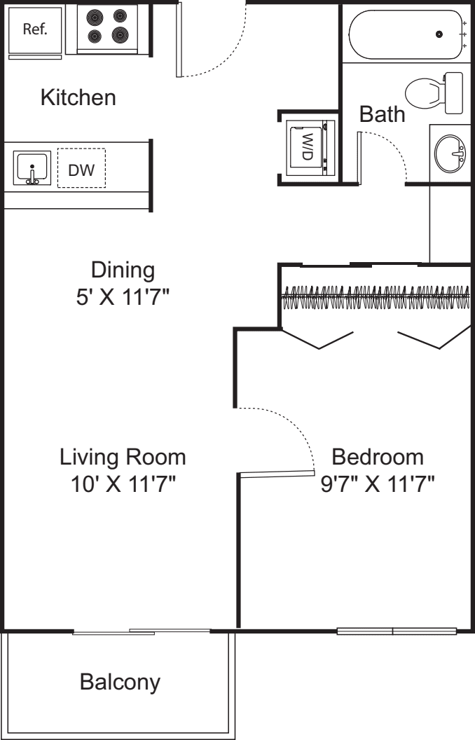 1 Bedroom A
