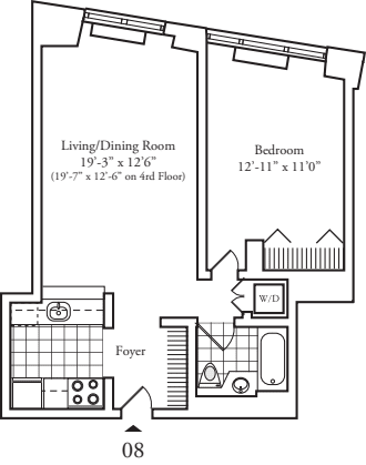 Residence 08 Floors 3-8