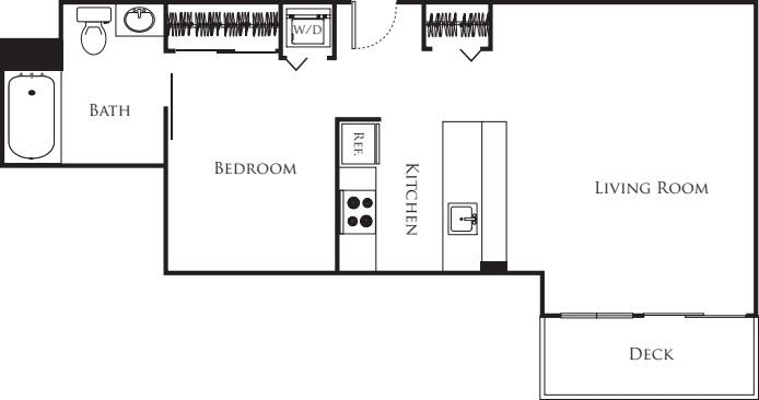 Micro One Bed - B3 334-734