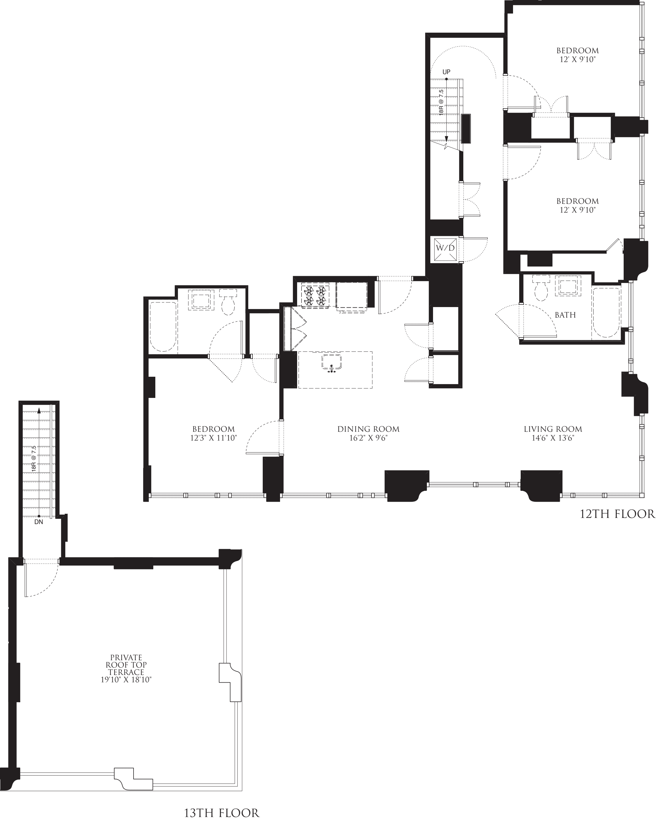 3B floorplan