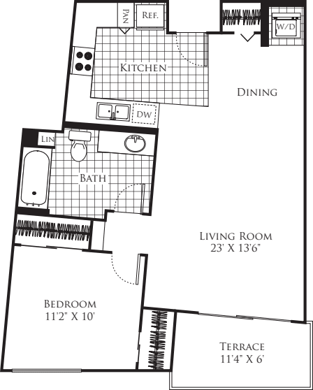 FP1 floorplan