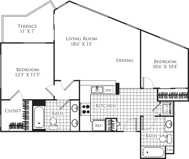 Hikari Apartments Little Tokyo, Los Angeles 375 East 2nd St