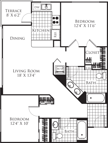 FP8 floorplan